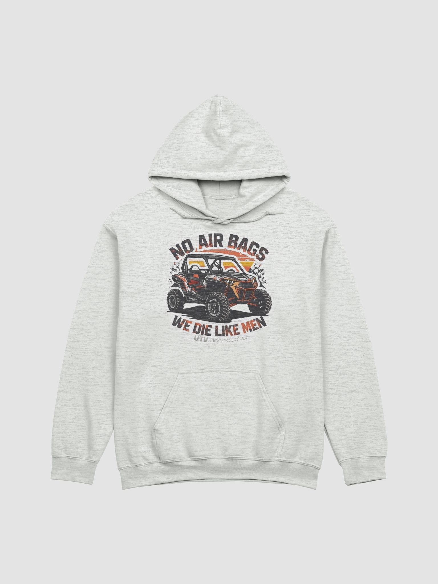 No Air Bags Print on Gildan Hoodie product image (1)