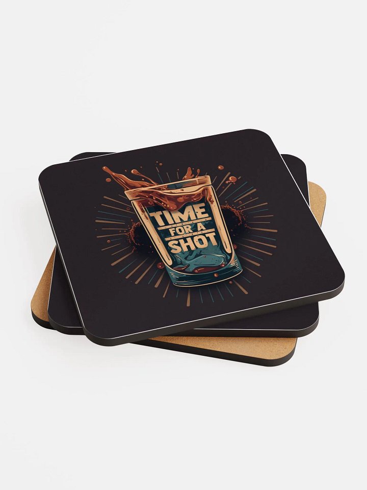 Time For a Shot Coaster product image (2)