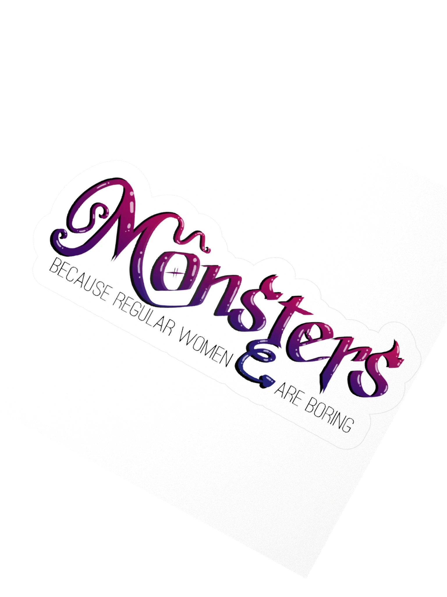 Monster "Women" Sticker product image (4)