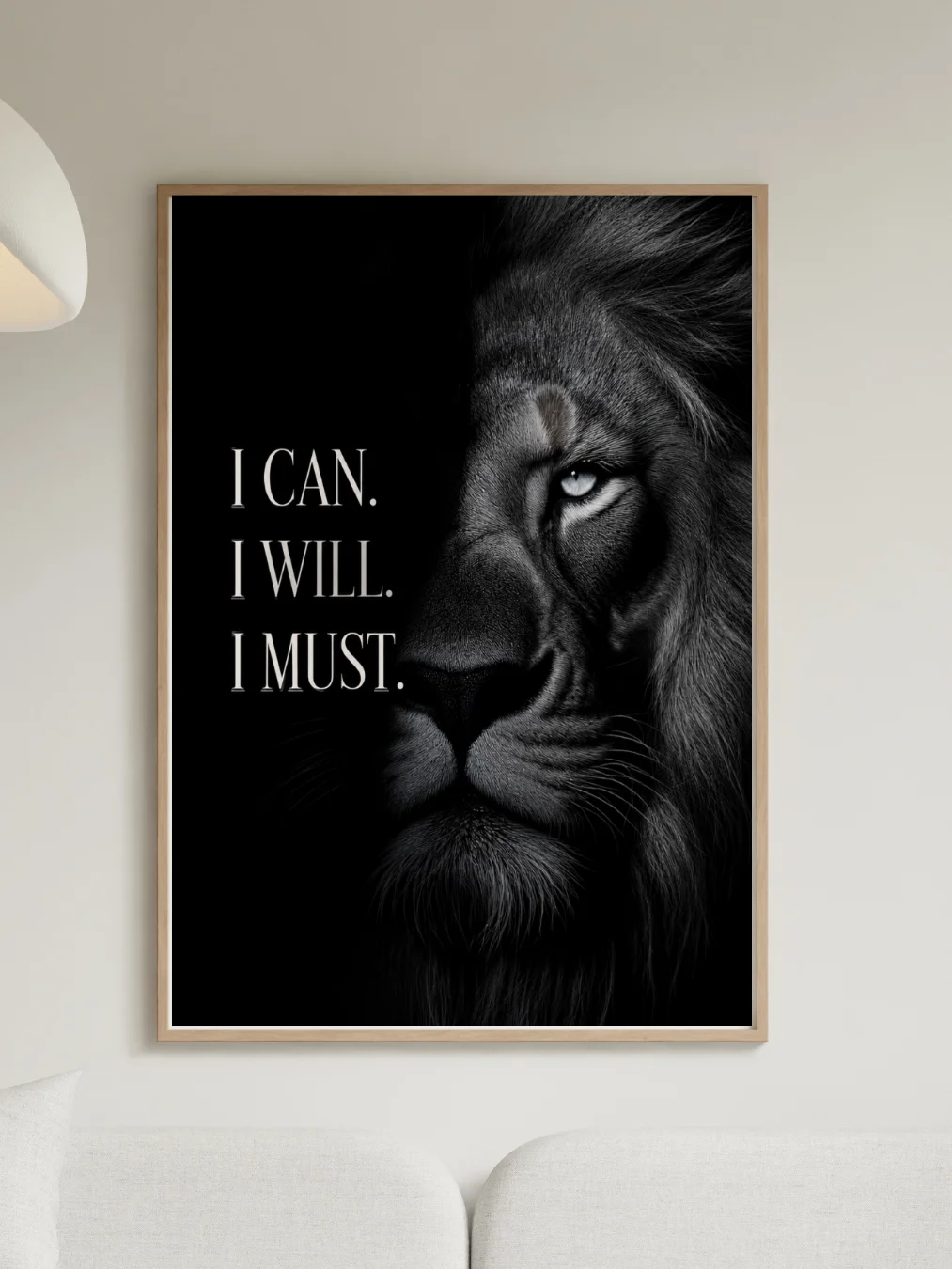 I Can. I Will. I Must. - Dark Edition Printable Wall Art product image (1)