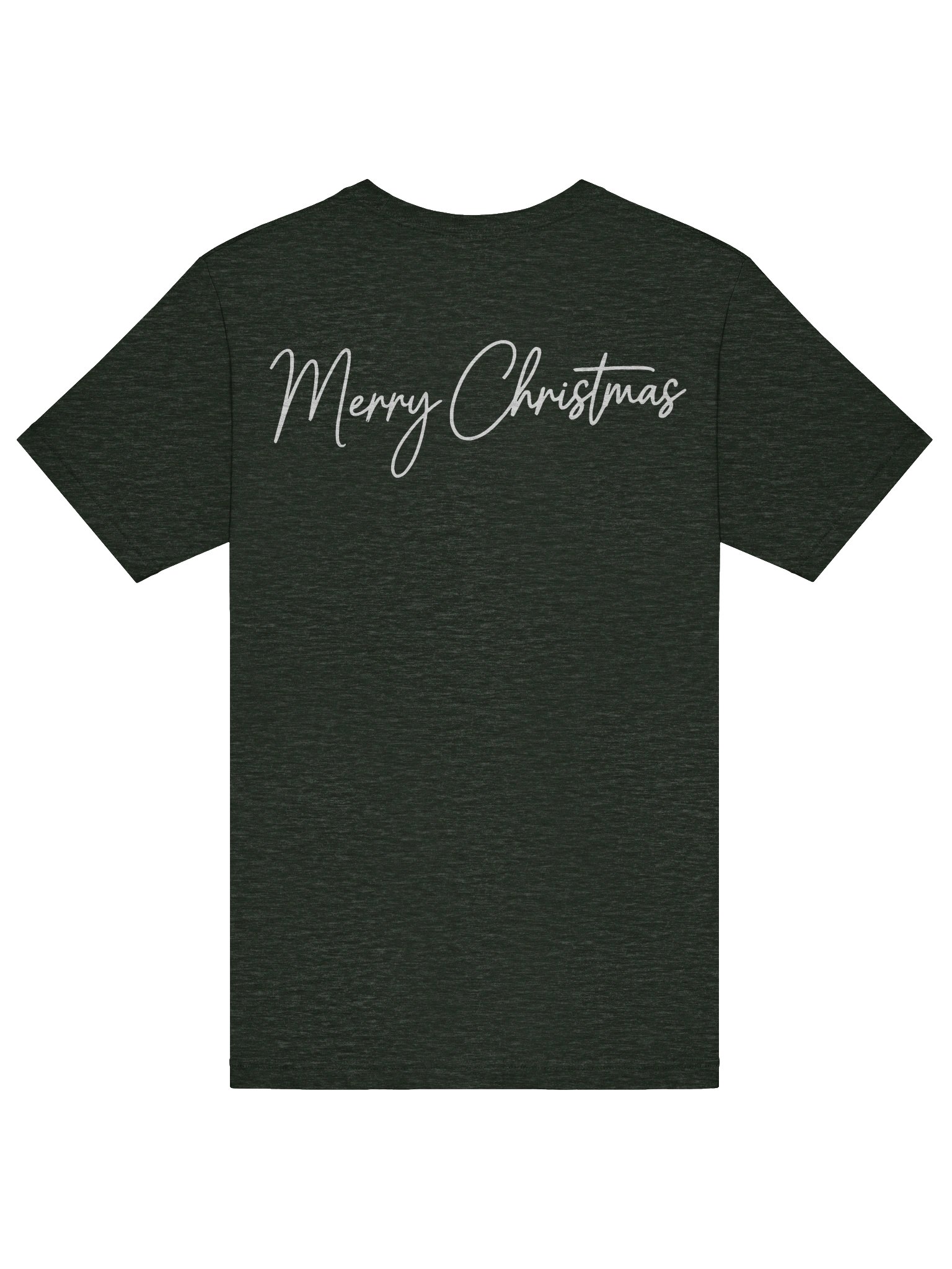 Merry Christmas Reindeer Antlers T-Shirt – Festive Santa Hat Holiday Tee – Cute Red & Green Xmas Stars Shirt product image (28)