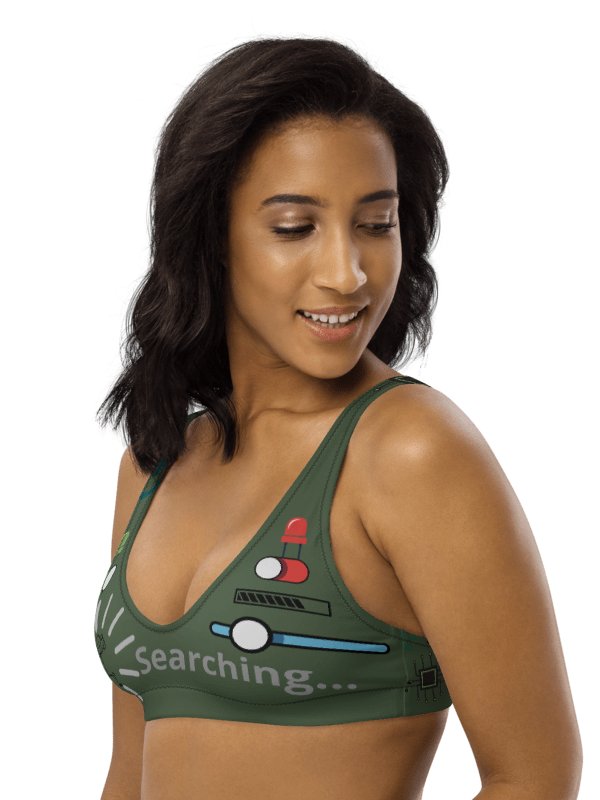 Print Recycled Padded Bikini Top ♻️👙 product image (2)