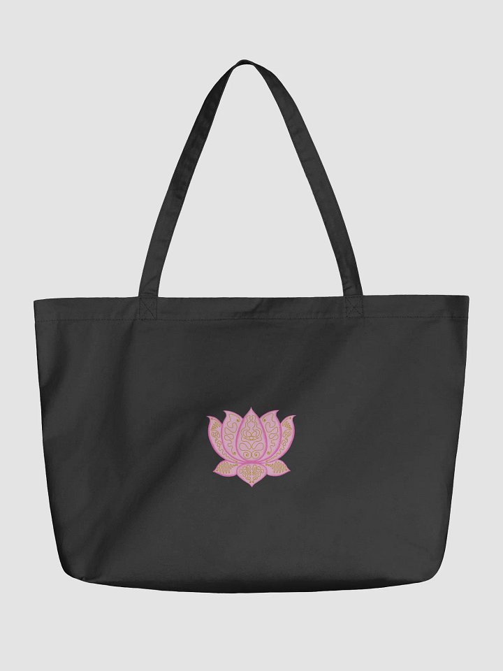 Golden Lotus Eye Organic Tote product image (1)