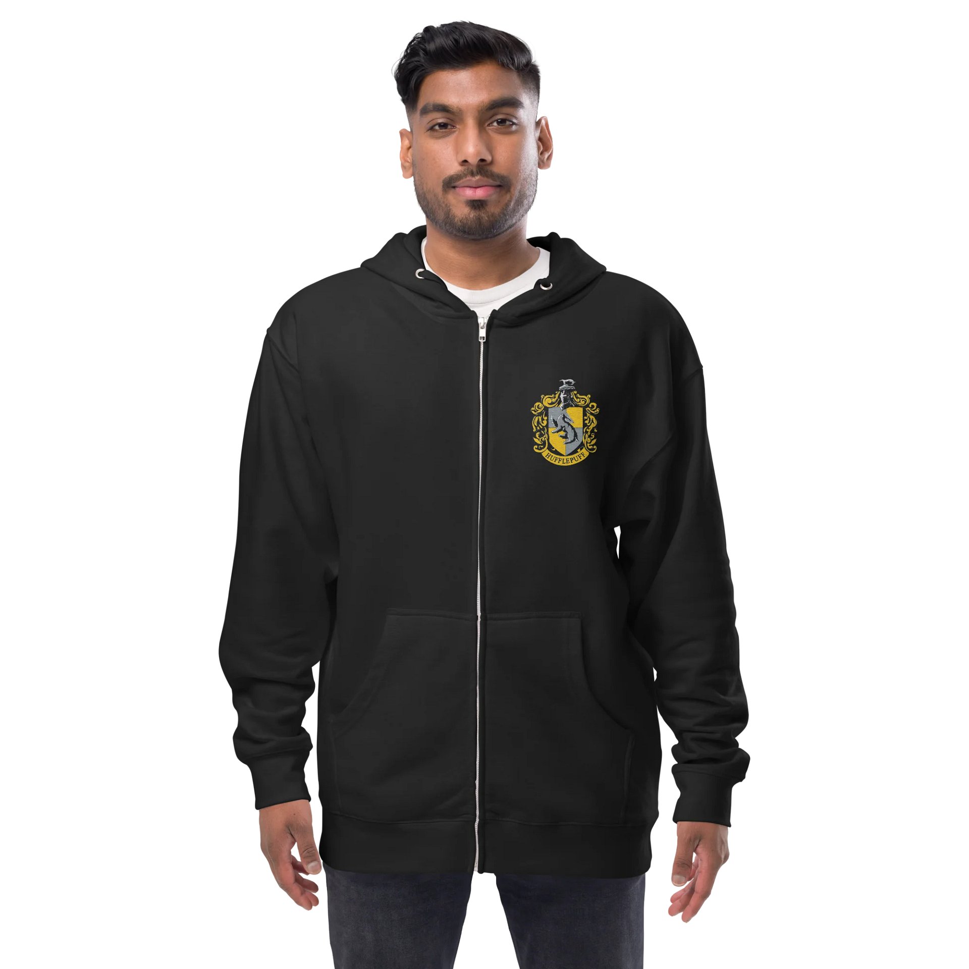 Hufflepuff Loyalty Zip Hoodie – Edición XBOYI Jump Void product image (9)