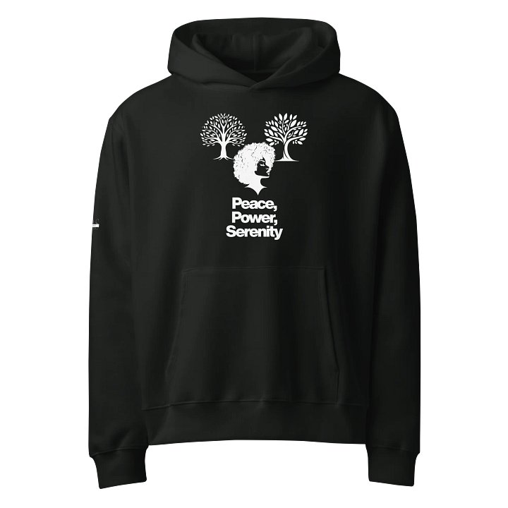 Peace, Power, Serenity Woman Hoodie product image (2)