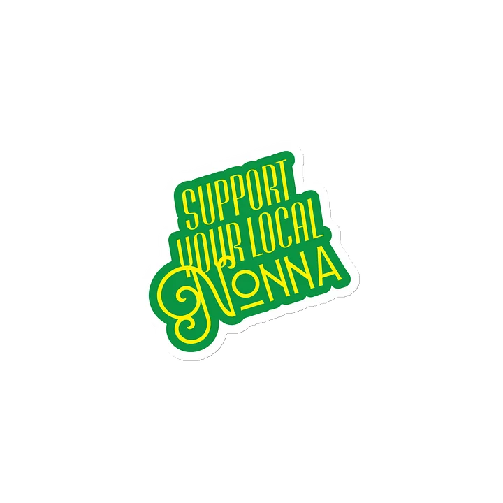 Support your local Nonna magnet product image (2)
