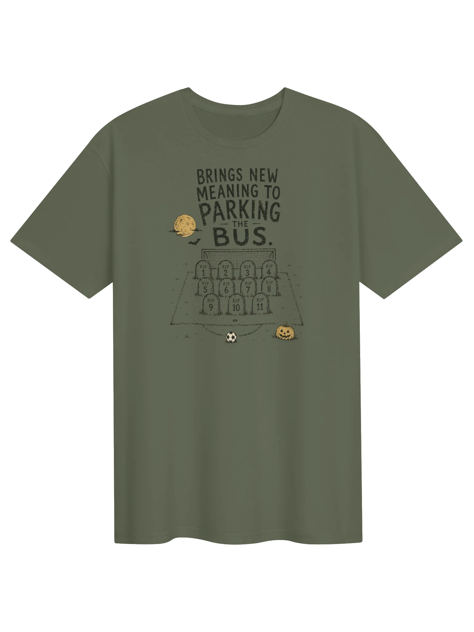 Parking the Bus Halloween Soccer Tee product image (3)