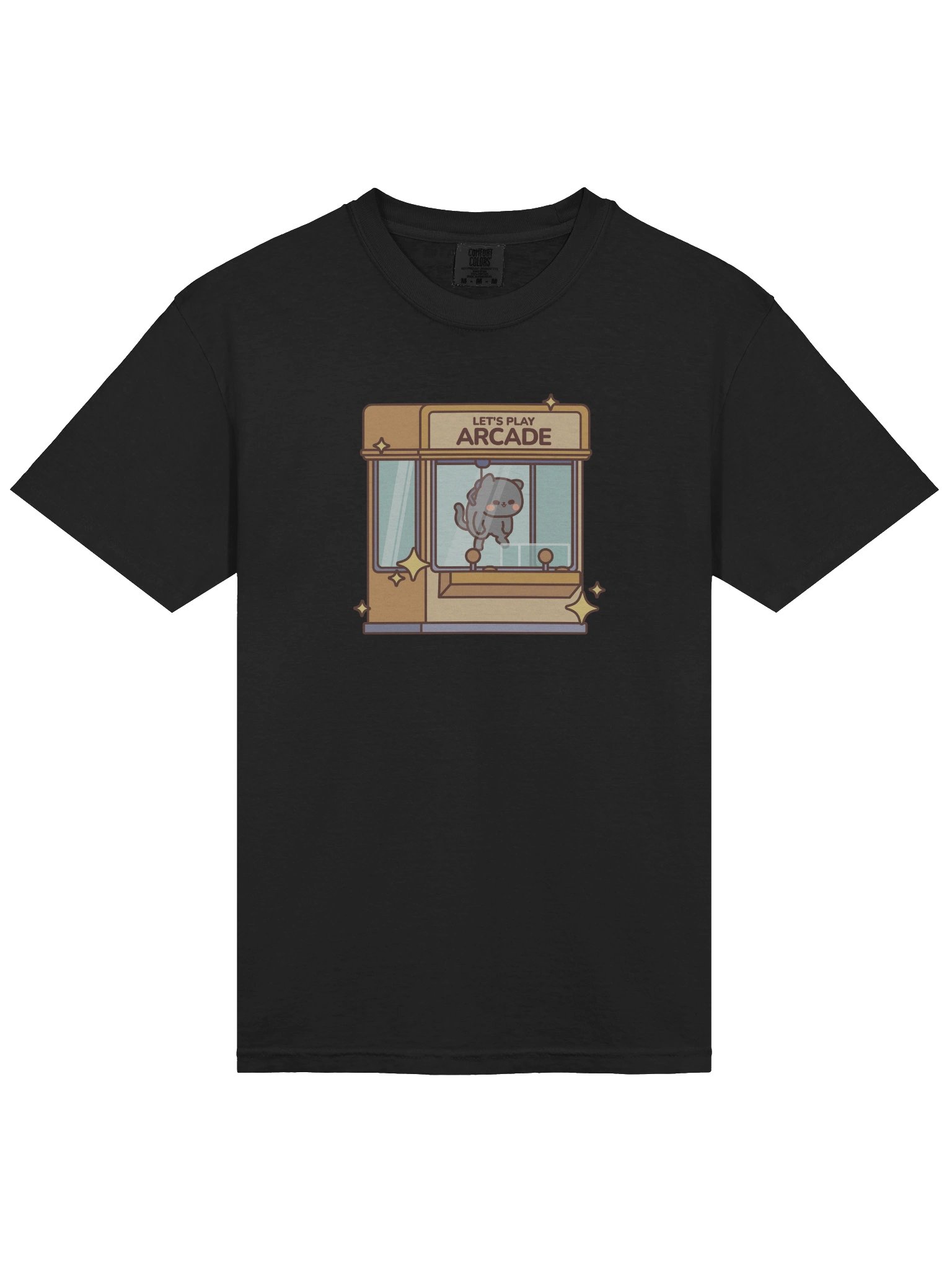 Let's Play Arcade Logo T-Shirt product image (3)