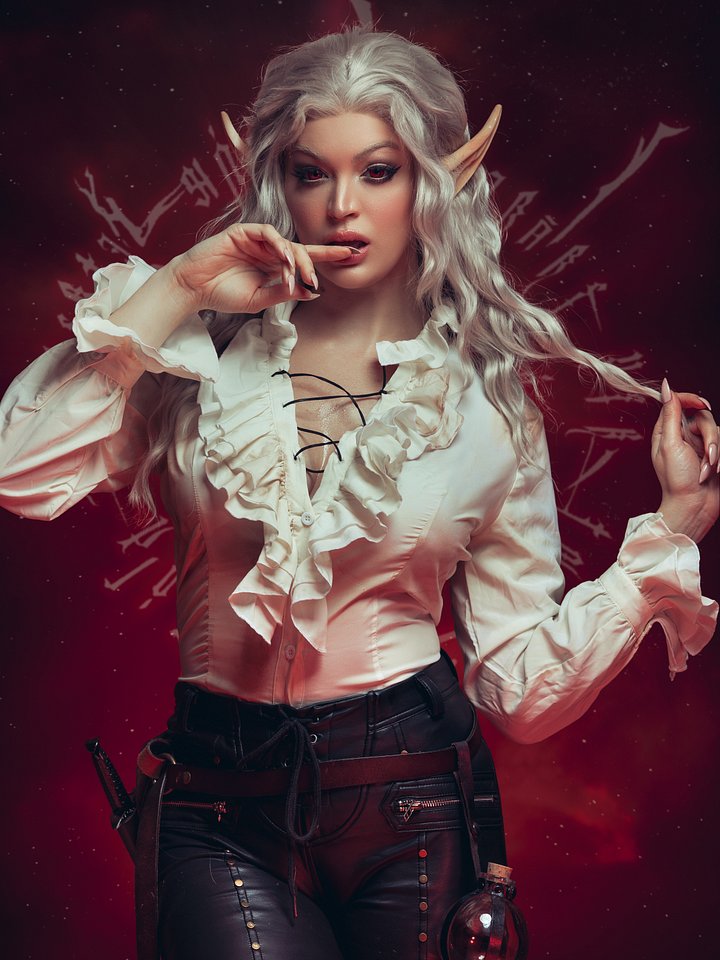 Fem Astarion Cosplay + Boudoir Patreon Set product image (1)