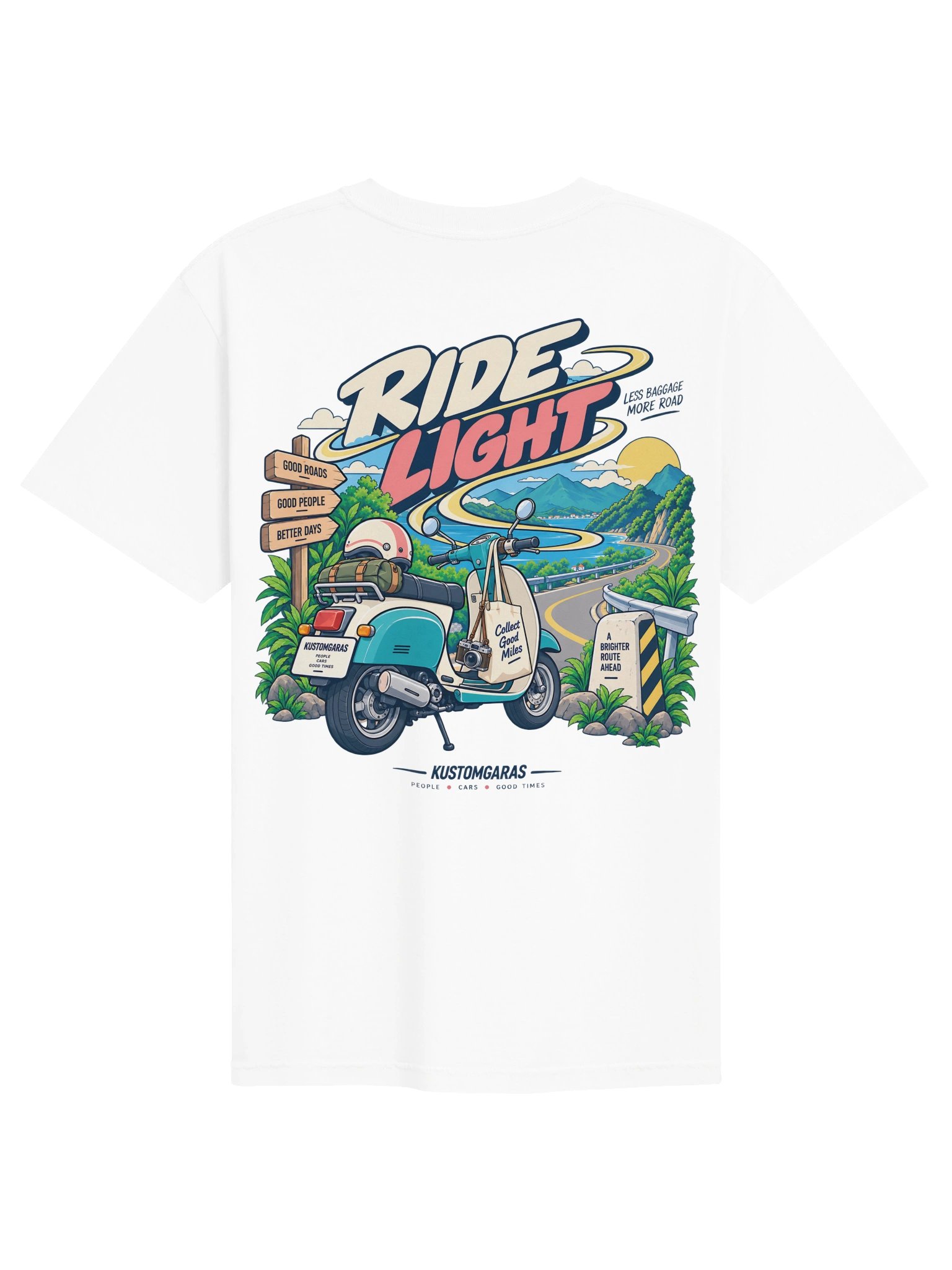 Ride Light Kustom Garas T-Shirt product image (1)