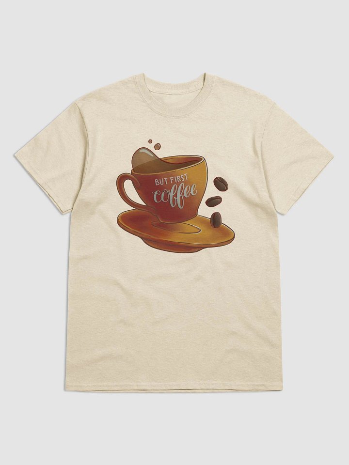 t-shirt : but first coffee product image (1)