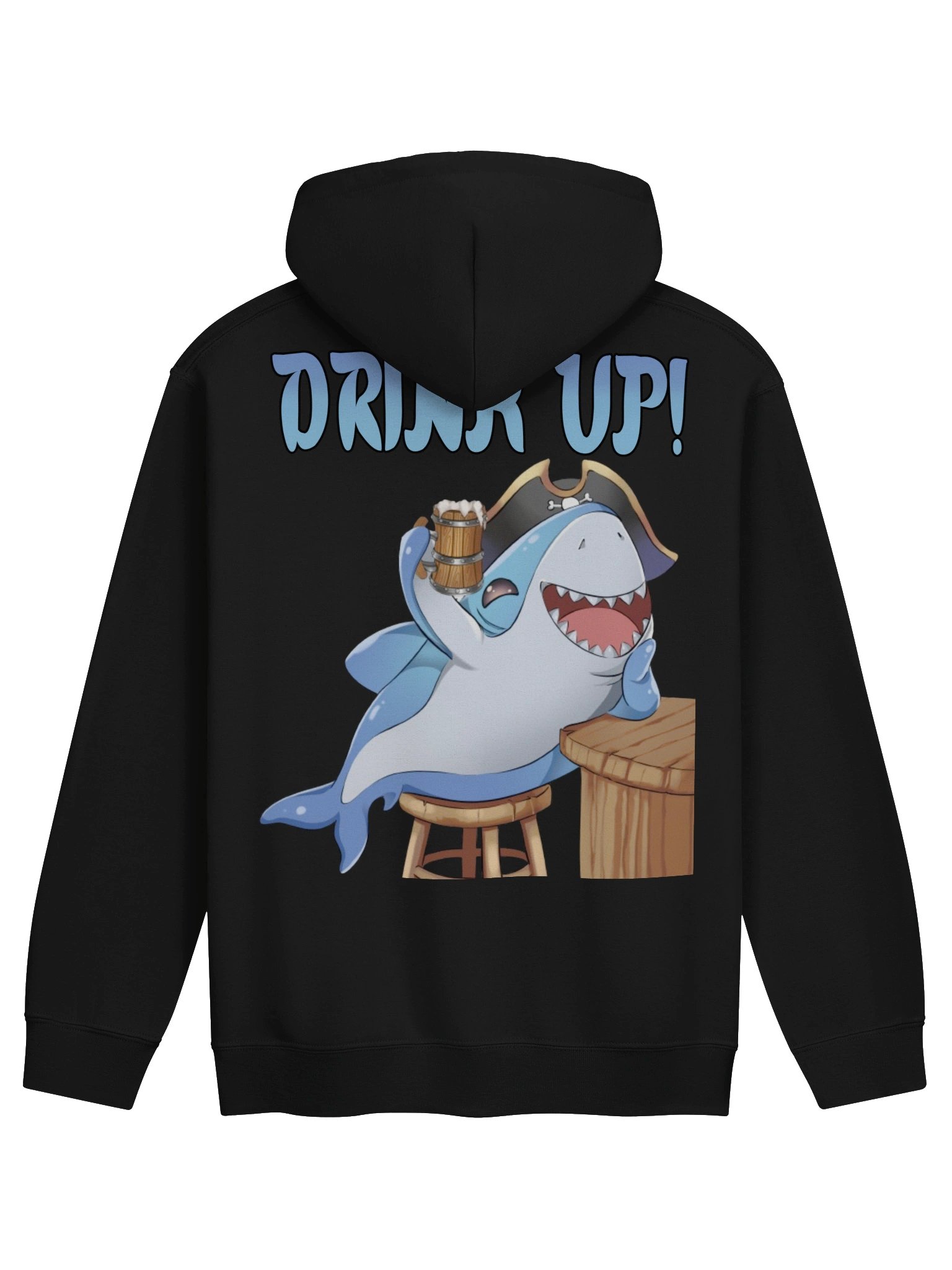 Drunk Shark Hoodie product image (1)