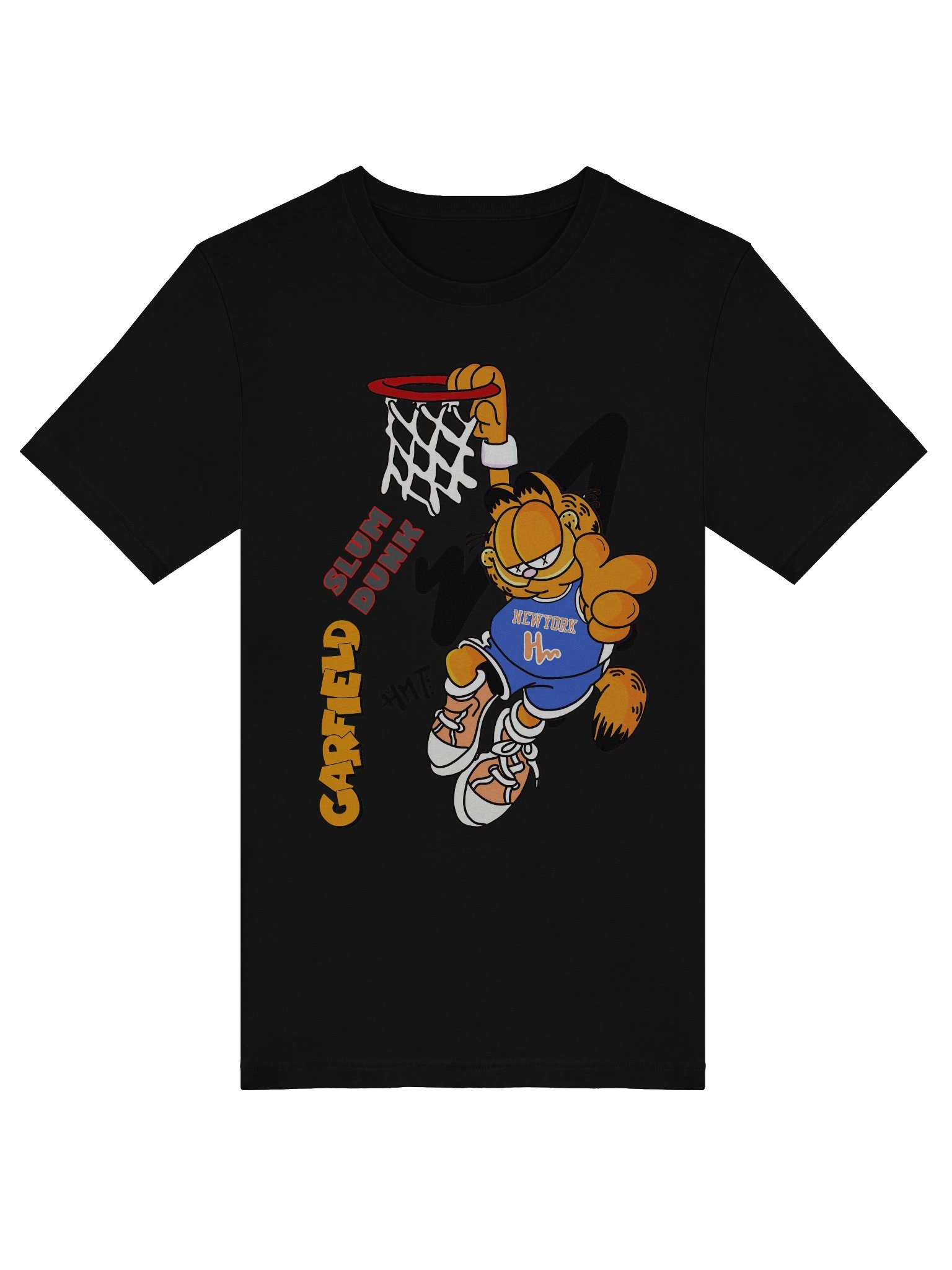Garfield Slam Dunk Basketball T-Shirt - Unisex T-Shirt – Premium Printed T-Shirt for Everyday Casual & Streetwear product image (5)