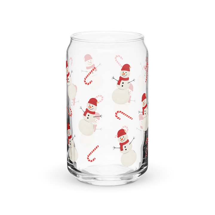 Snow Man Can-Shaped Glass product image (6)