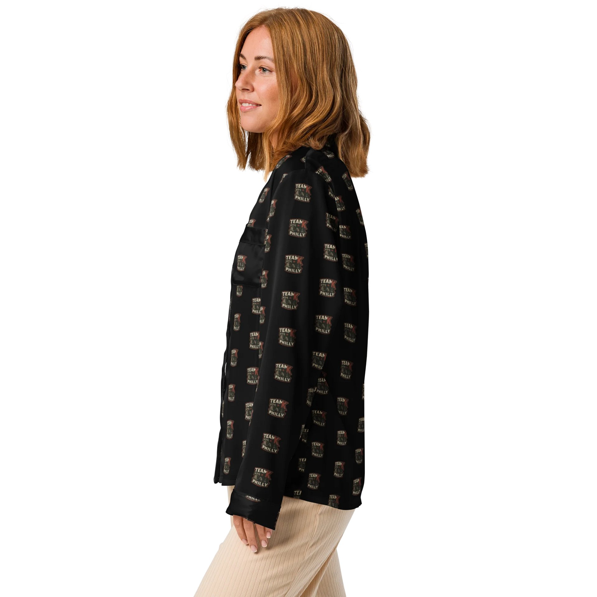 Team K Philly Women's Long Sleeve Pajama Top product image (4)