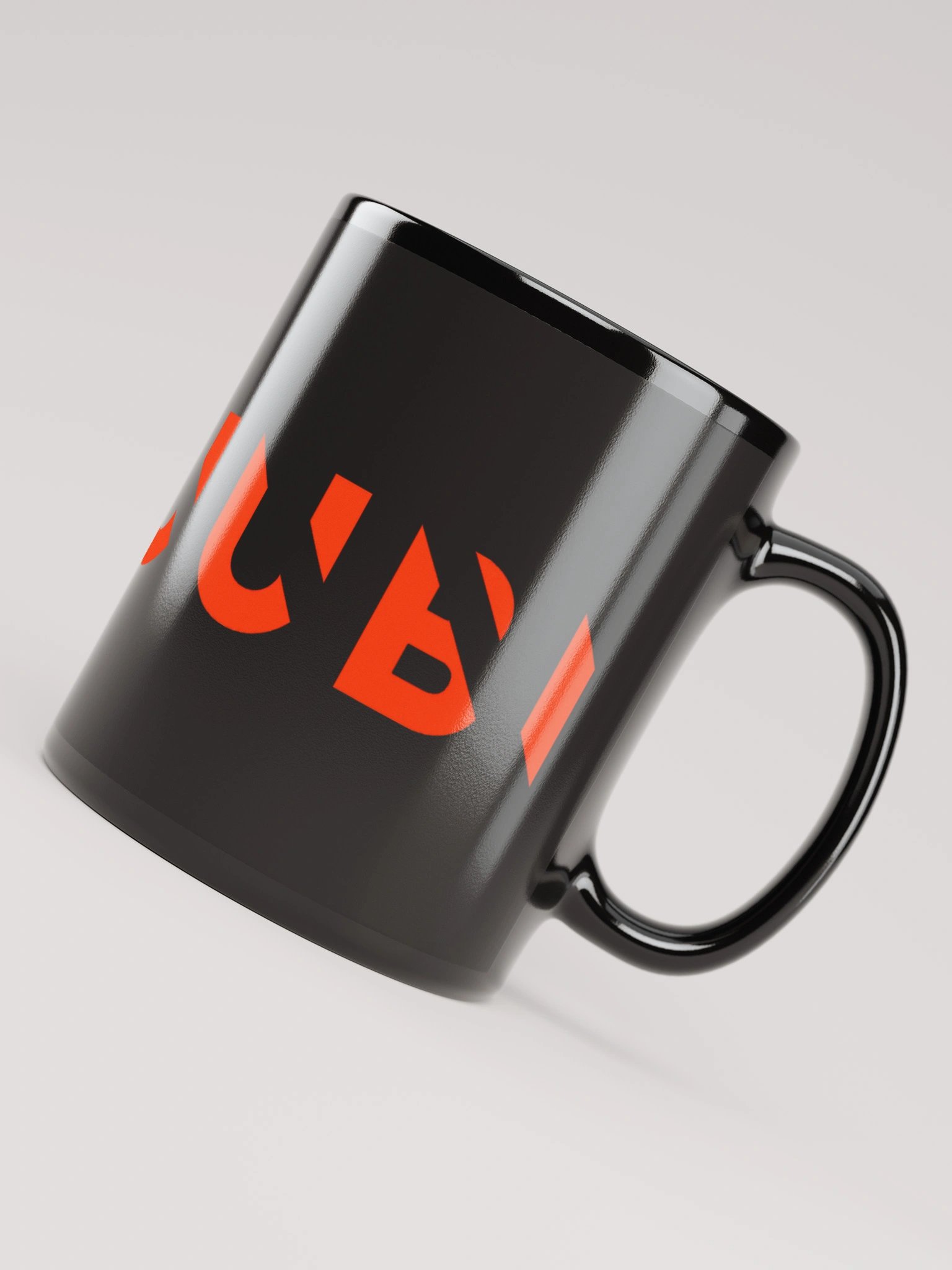 BOBIPRO Black Glossy Mug product image (8)