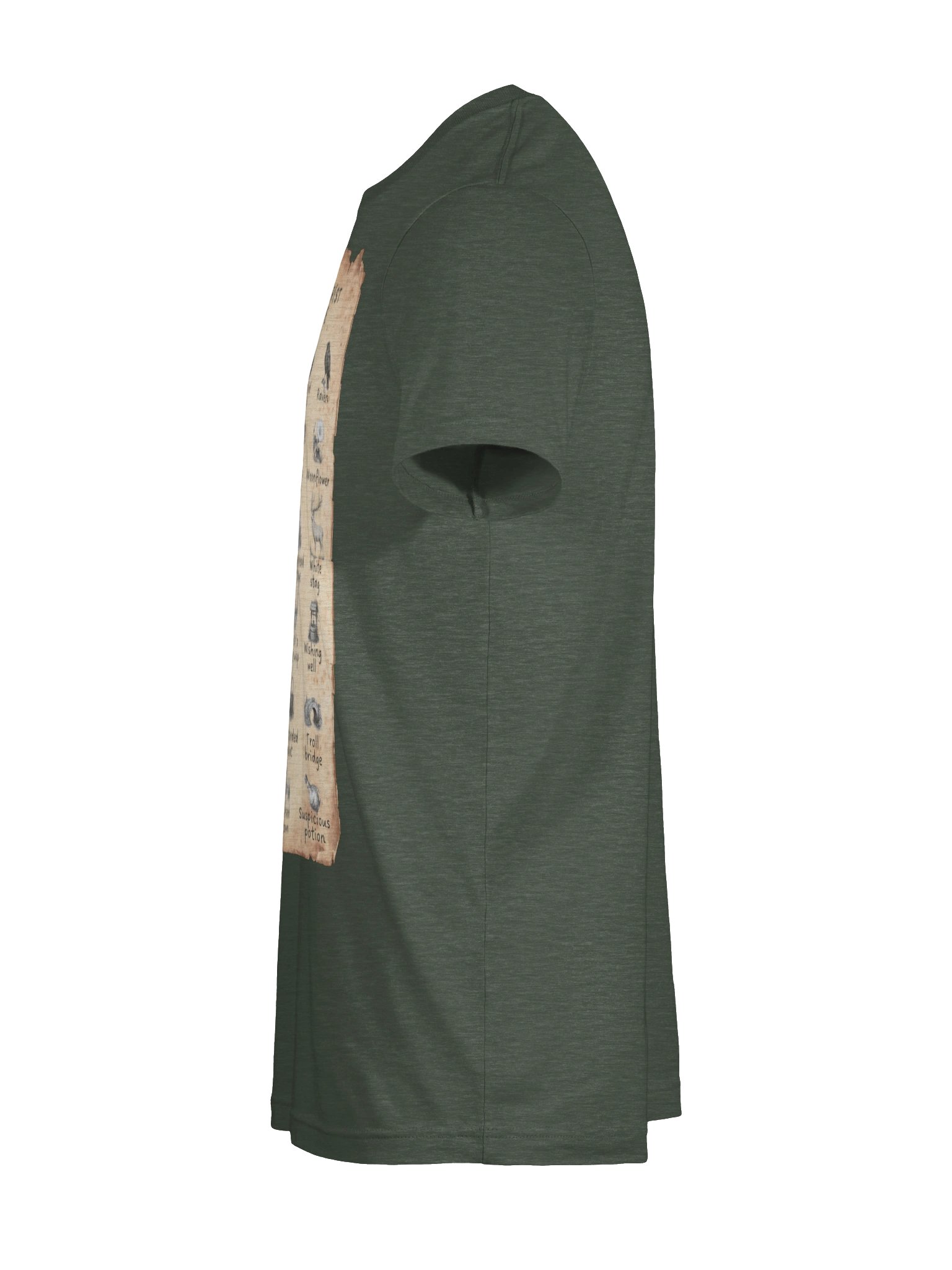 Enchanted Forest Field Guide Tee, Whimsical Fairytale Graphic product image (10)