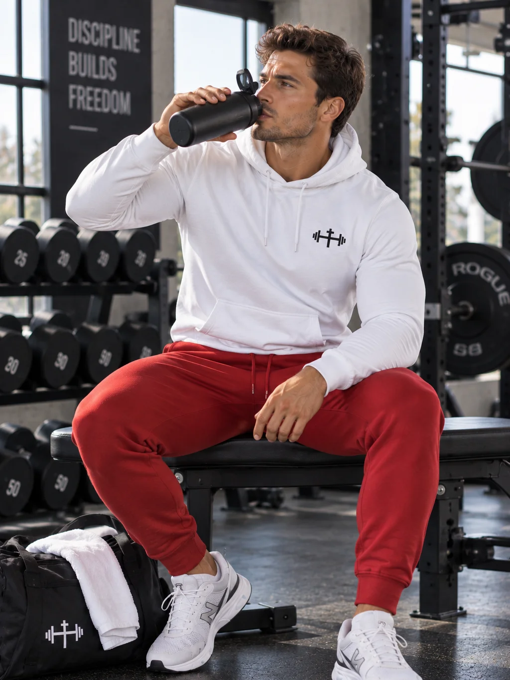 His House Mens Fleece Joggers by His House
