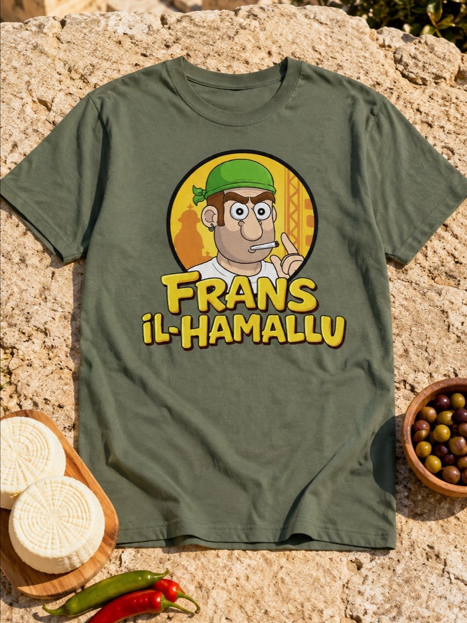 FRANS IL-ĦAMALLU – Classic Logo T-shirt product image (5)