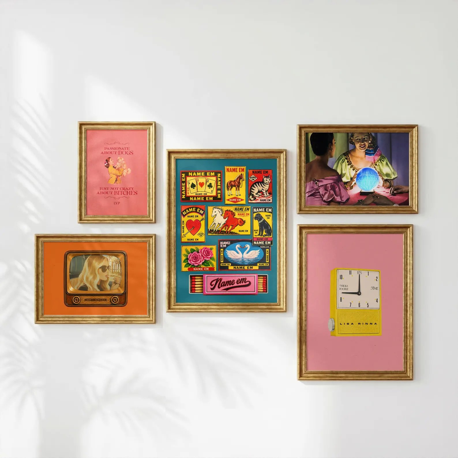 7 RHOBH inspired designs, Digital Download, Retro Gallery Wall Prints product image (2)