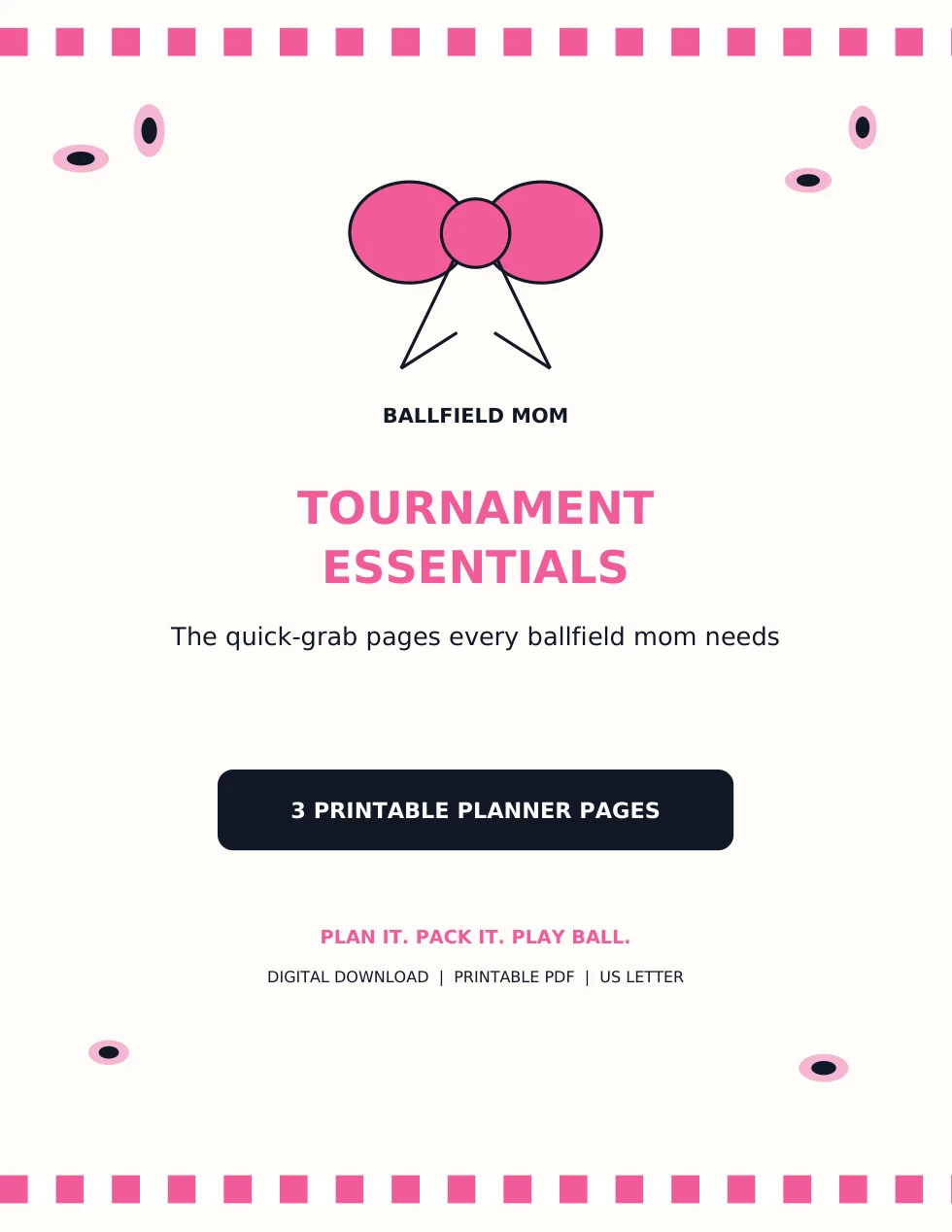 Tournament Essentials Bundle | Printable PDF product image (1)