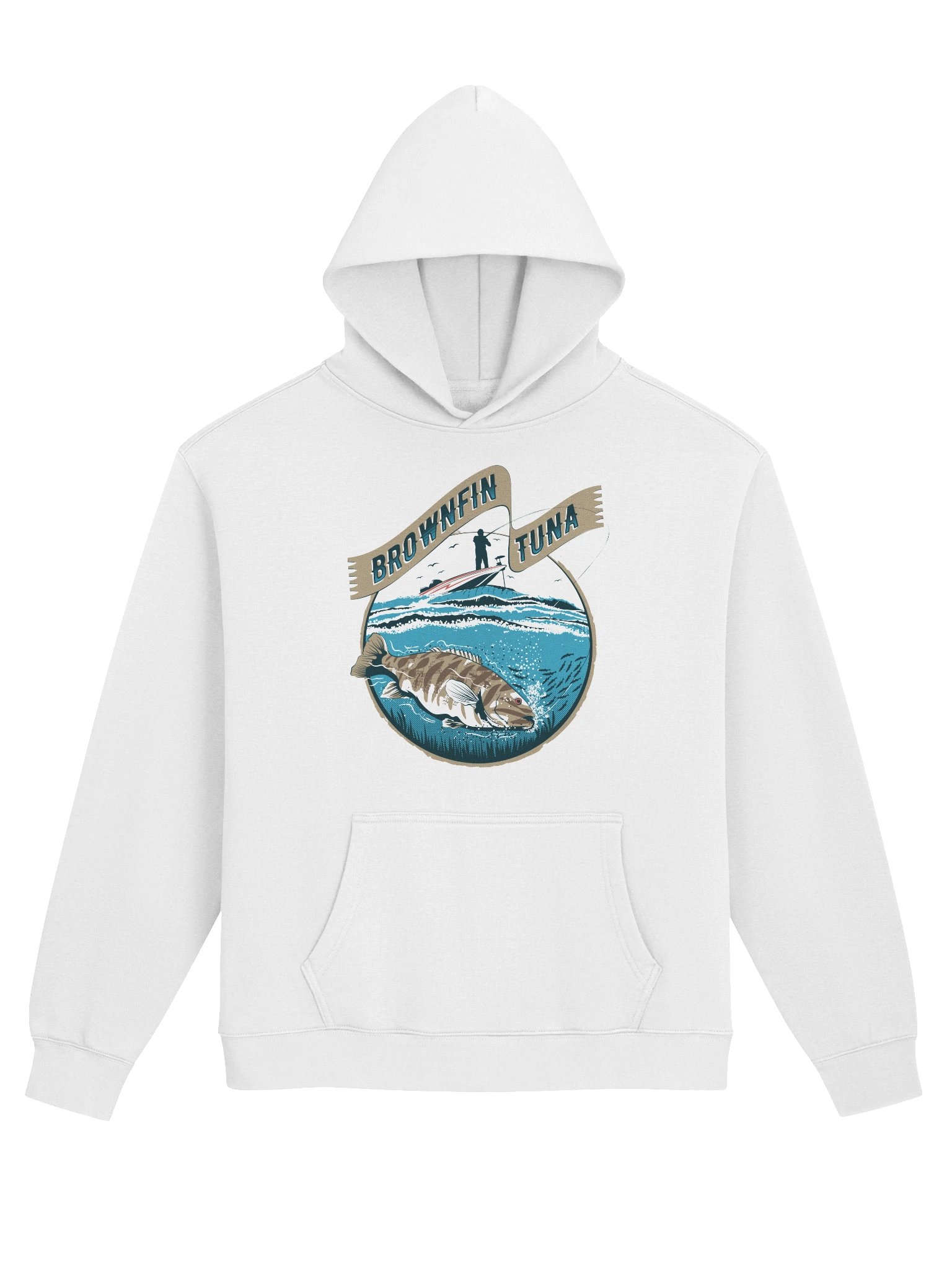 Brownfin Tuna Hoodie product image (9)