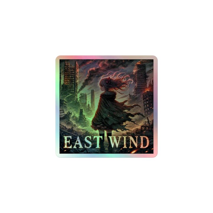 EAST WIND Holographic Sticker Sheet product image (1)