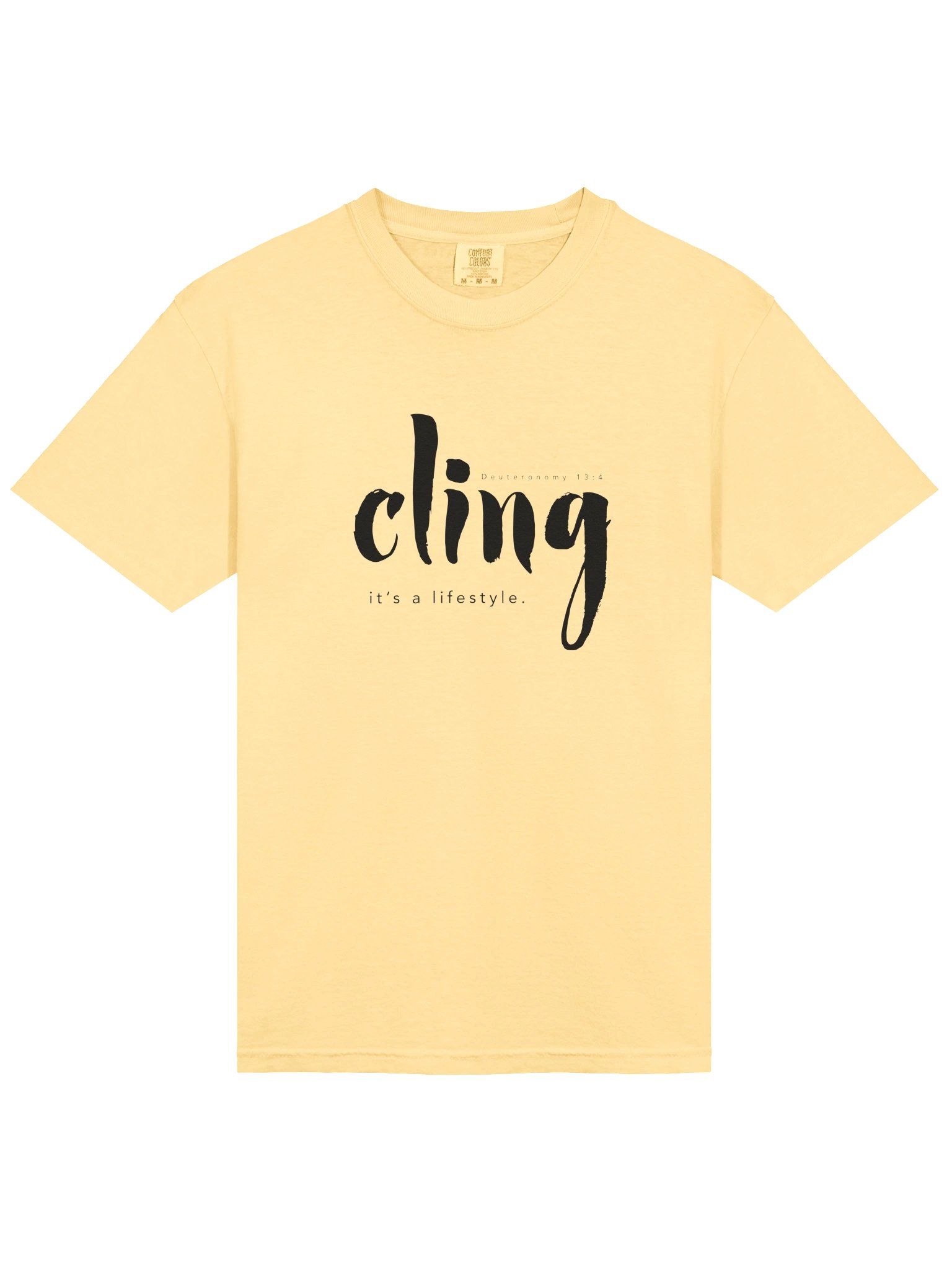 CLING | It's a Lifestyle - Unisex Tee (Black Logo) product image (7)