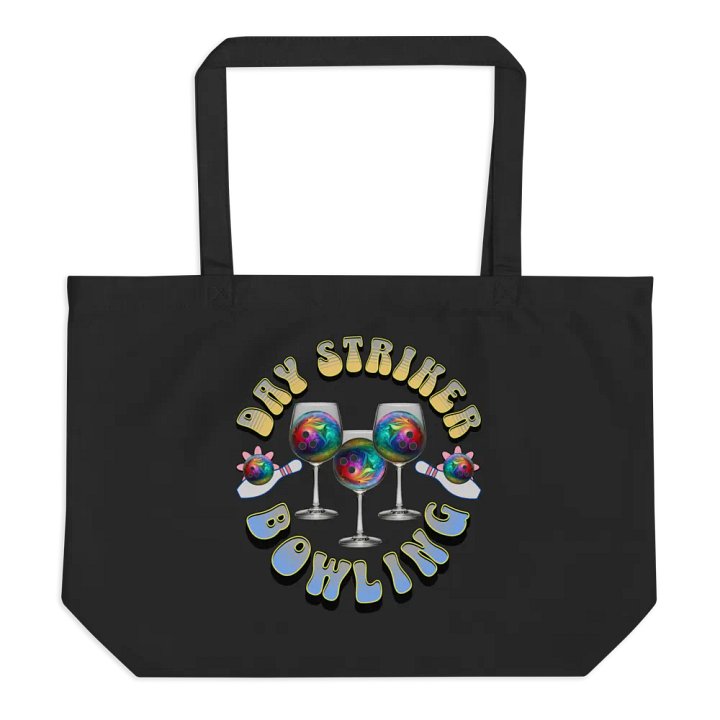 Day Striker Bowling Ball Wine Glass Set Tote Bag product image (1)