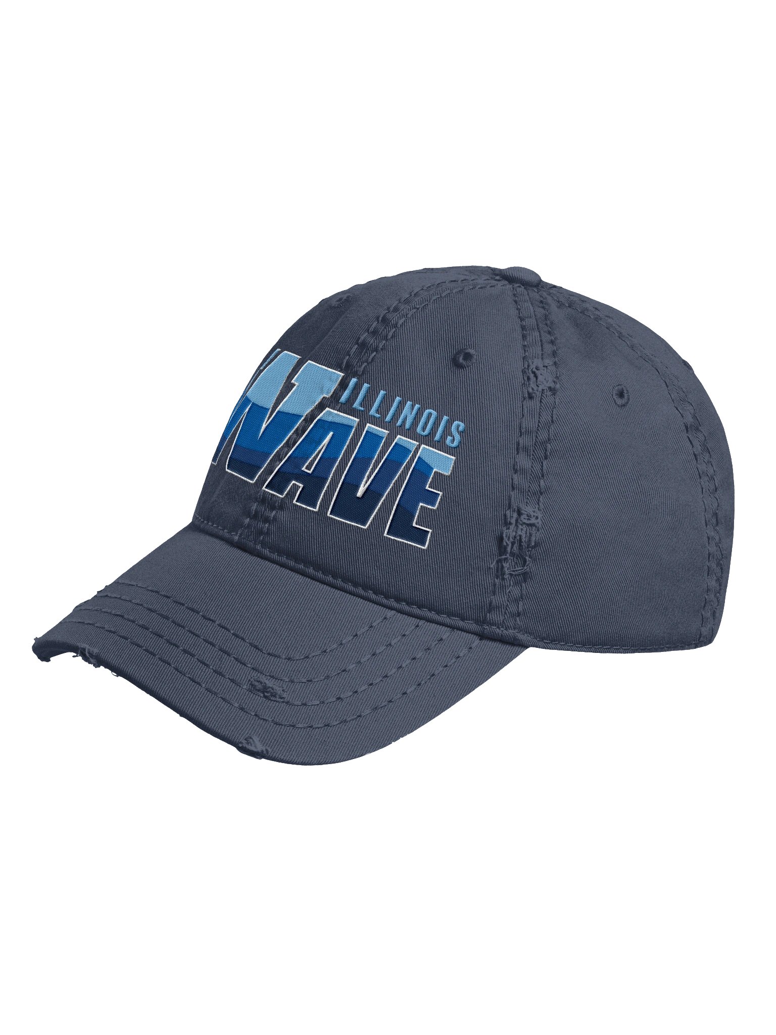 IL Wave 2026 Fan Hat (Distressed Look) product image (2)