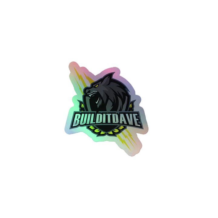 Build it Holo Stickers product image (1)