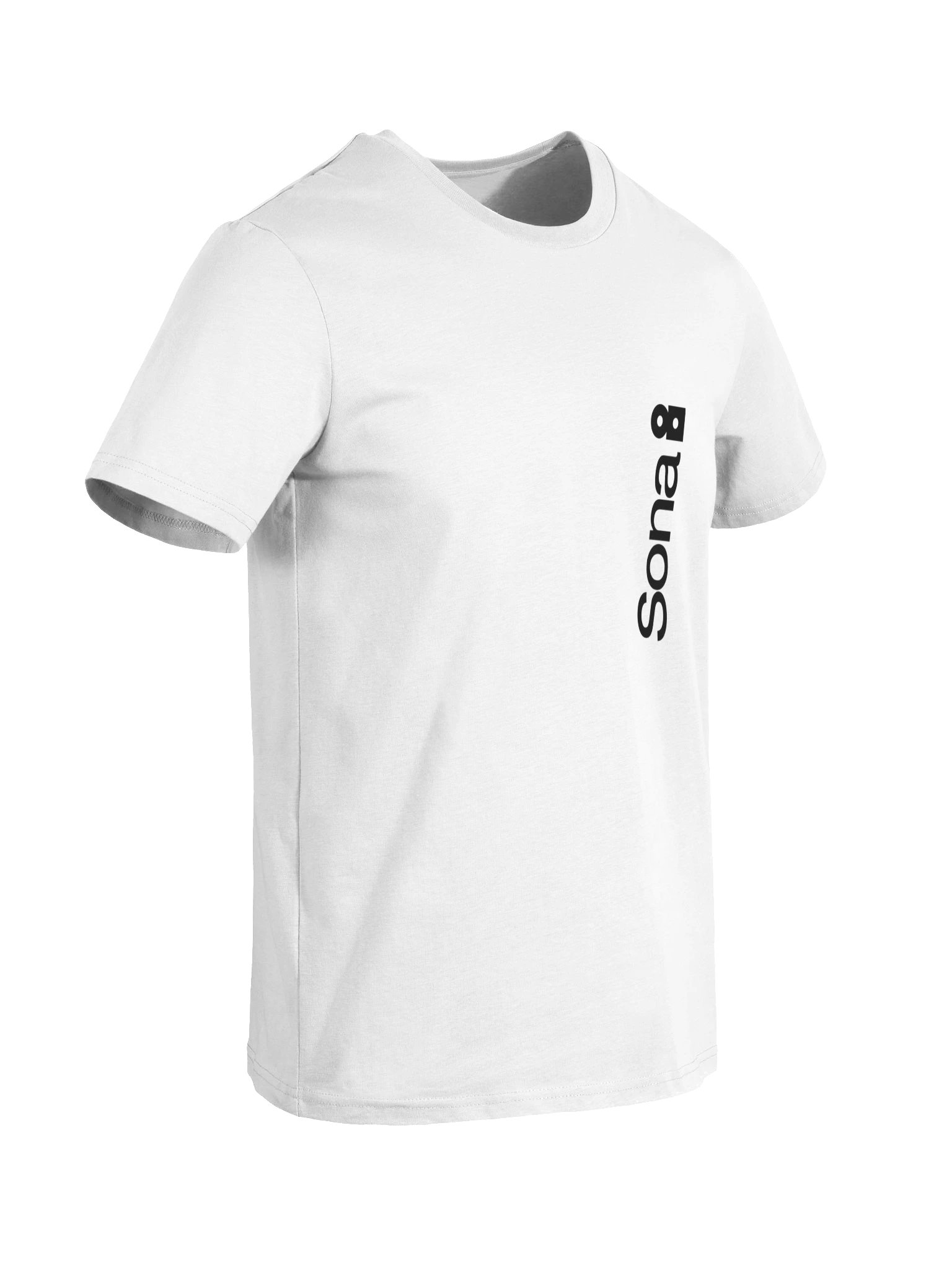 Sona8 tee, white product image (6)