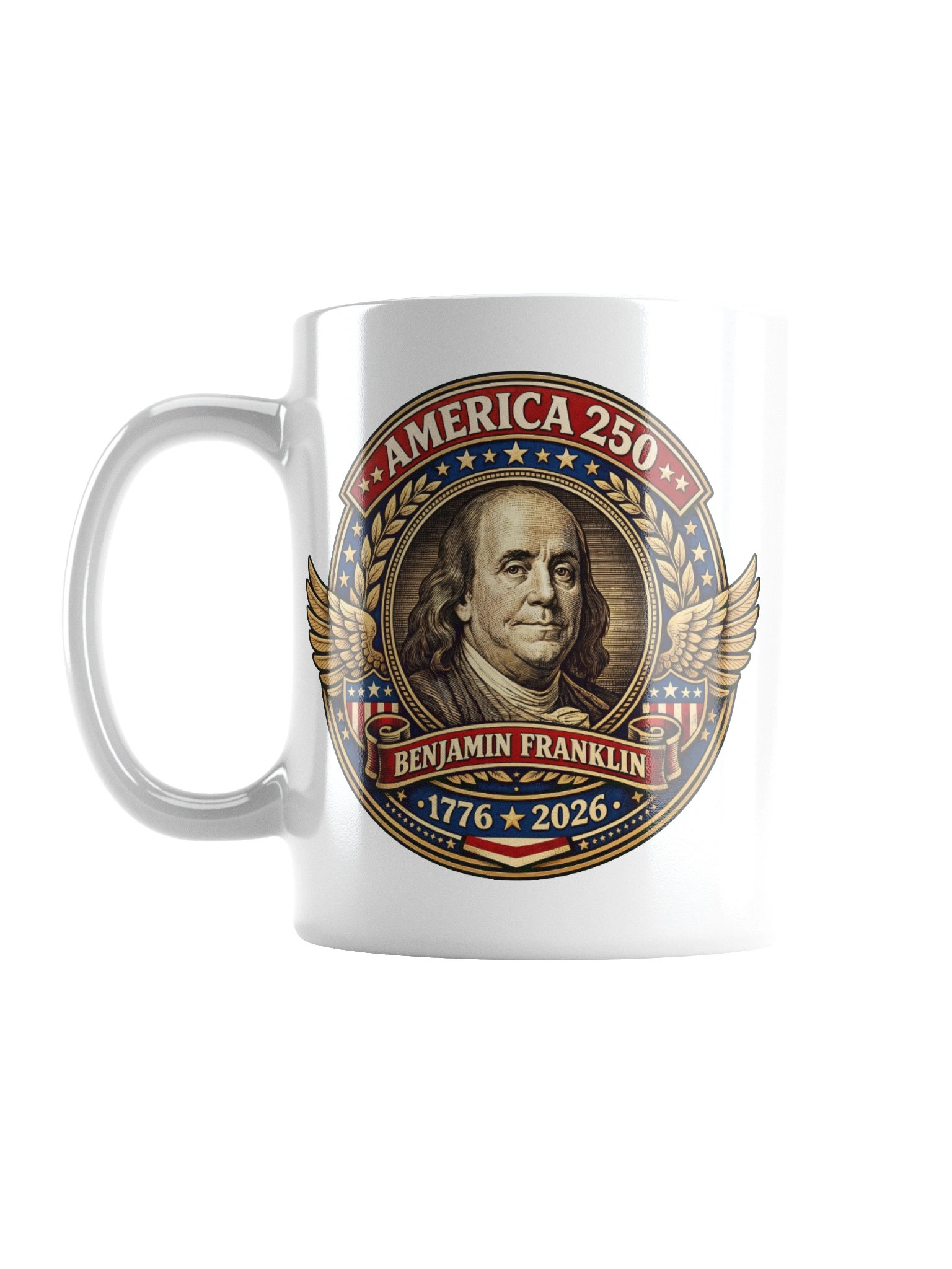 America 250: Benjamin Franklin Coffee Mug product image (1)