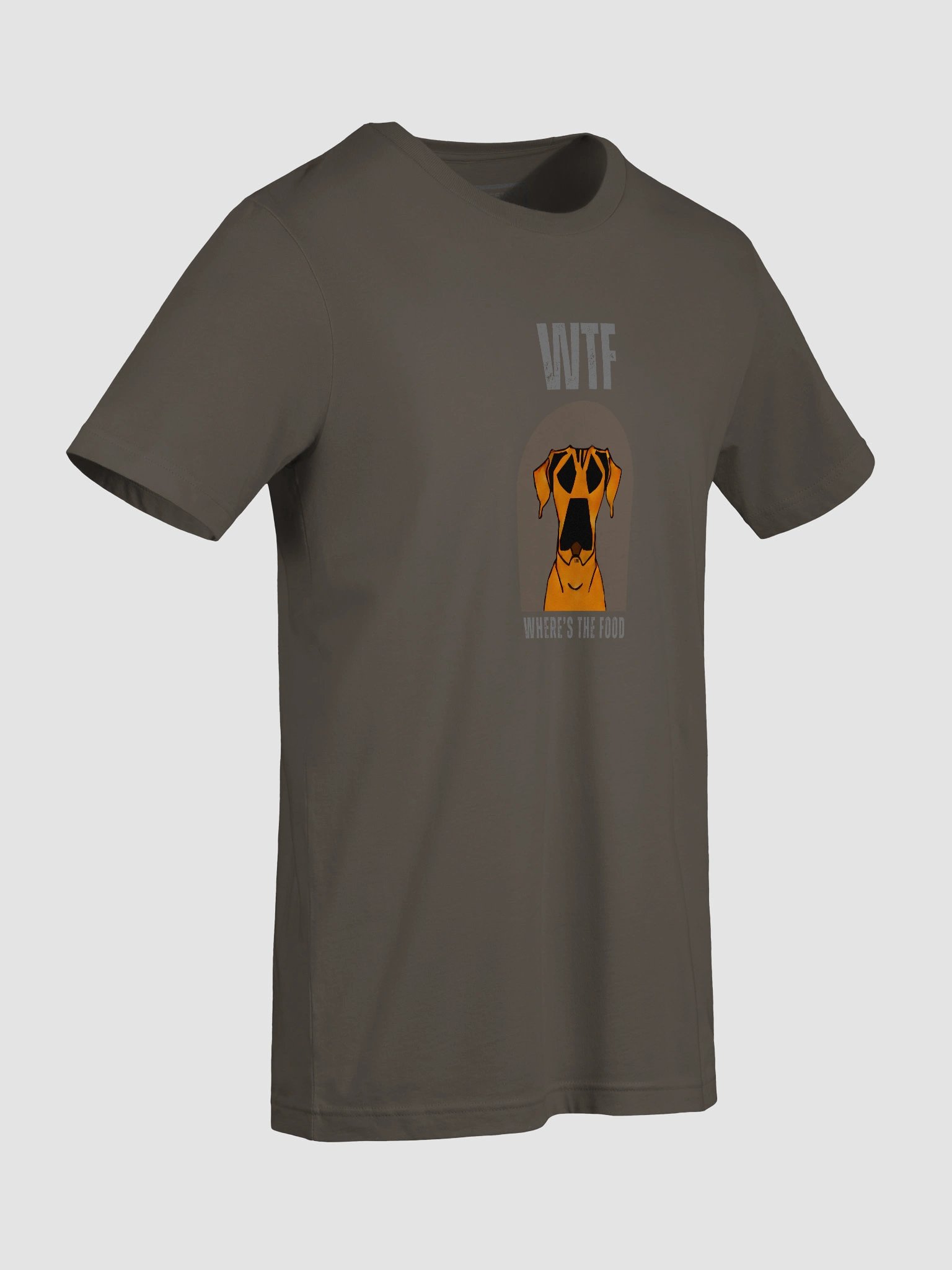 WTF - Where's The Food? Dog Illustration T-Shirt product image (9)