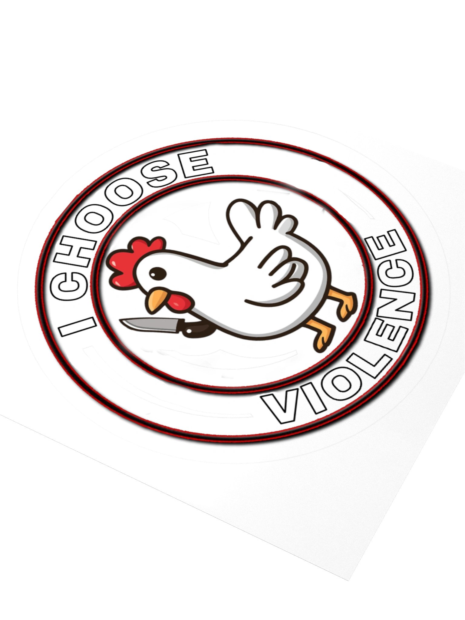 I Choose Violence - Sticker product image (7)