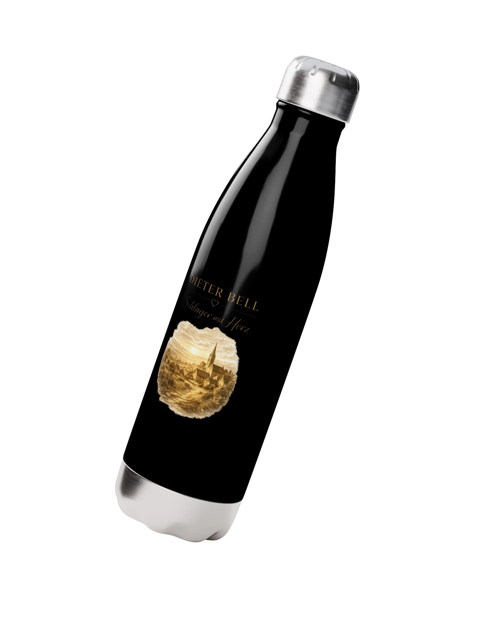 Dieter Bell – Schlager mit Herz Edelstahl-Trinkflasche product image (2)
