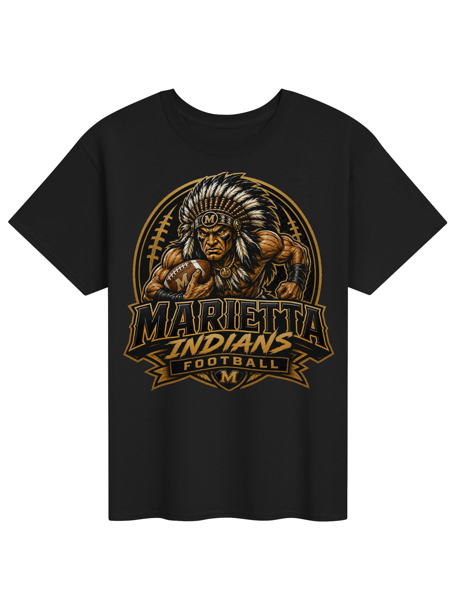 Marietta Football Tee product image (3)
