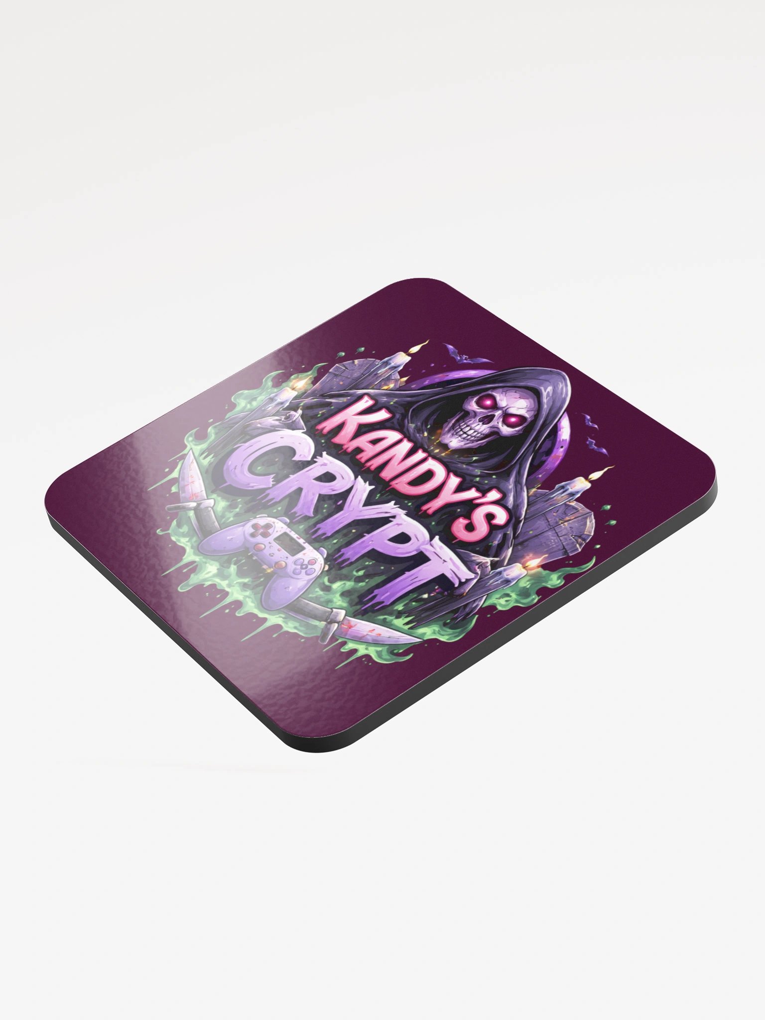 Kandys Crypt Mens coaster product image (3)