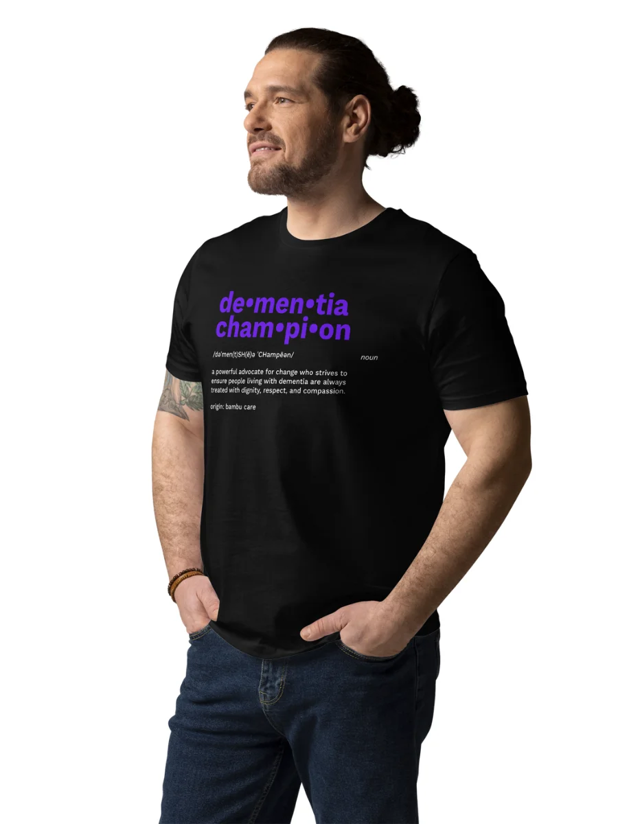 Dementia Champion T-Shirt - Black product image (4)