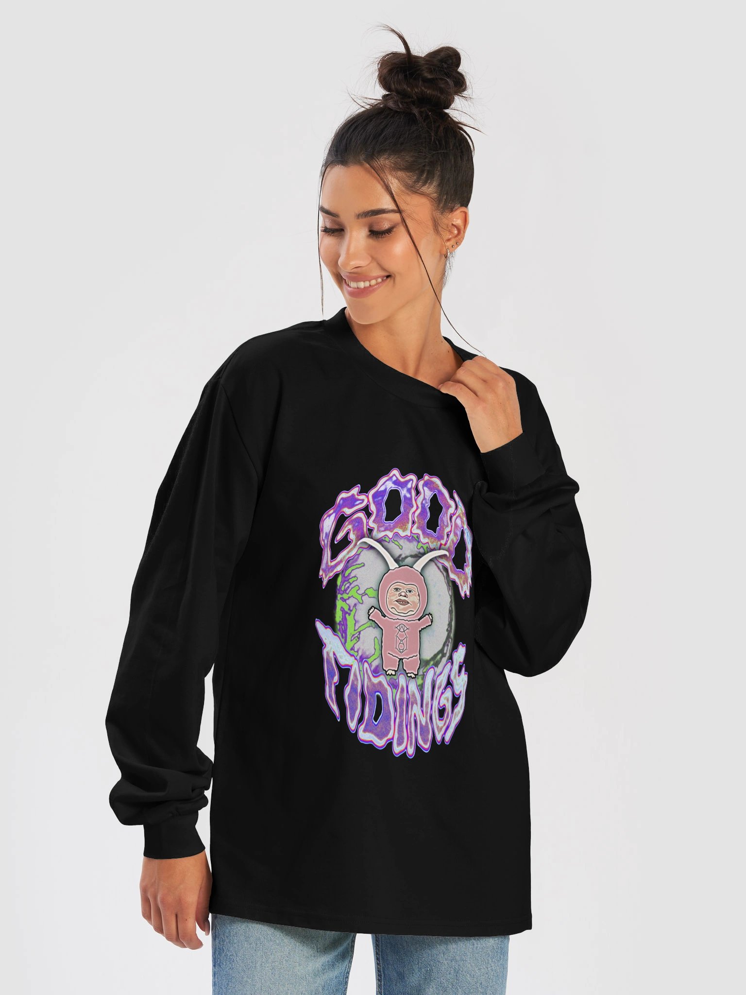 Good Tidings Pink Lamartin Martin Sweat product image (6)