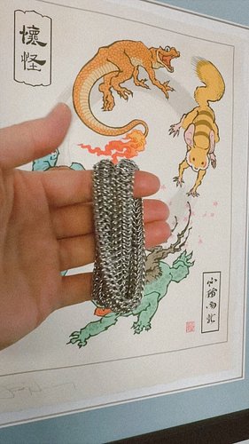 ever wanted to see the chainmaille möbius fidget at double the length? you’re in luck!

this was a custom request for the all...