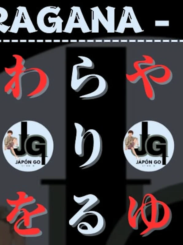 HIRAGANA COMPLETO🇯🇵 (NEGRO) ⭐️Japón Go Oficial⭐️ Imagen de Escritorio Para Laptop product image (1)