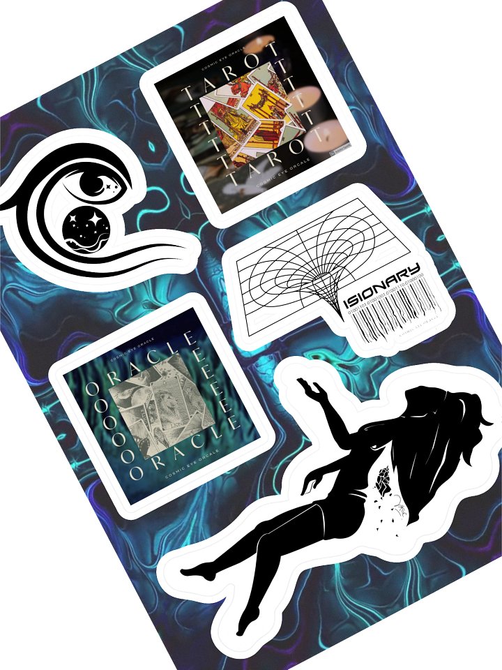 Cosmic Chaos Sticker Sheet product image (1)