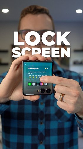 Samsung Changed the Flip 8 Cover Screen 👀 #GalaxyFlip8 #Samsung #OneUI 

The cover screen experience on the Flip 8 is differe...