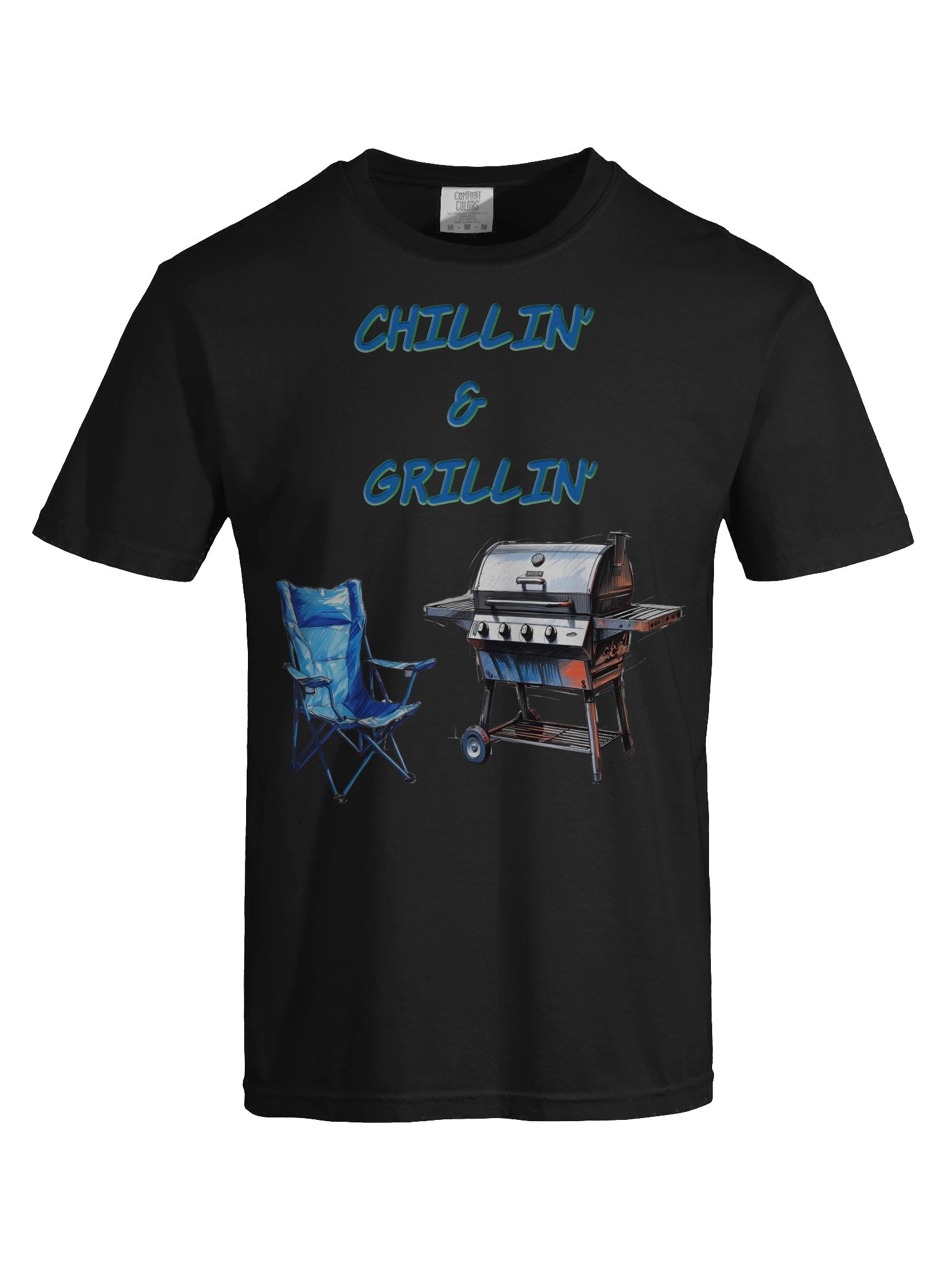 Chillin' & Grillin' tshirt product image (5)
