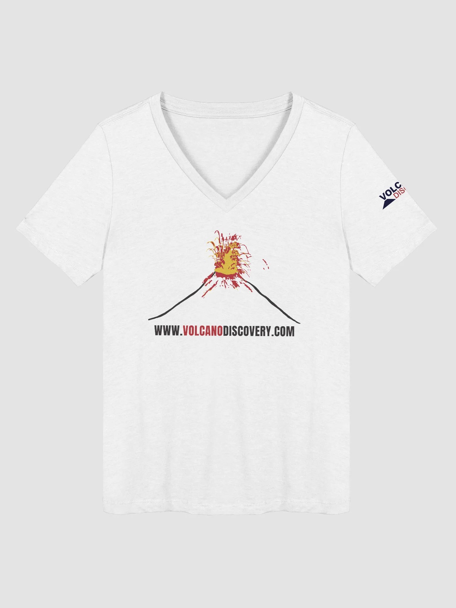 Volcano T-Shirt No 2 (V-Neck) light product image (1)
