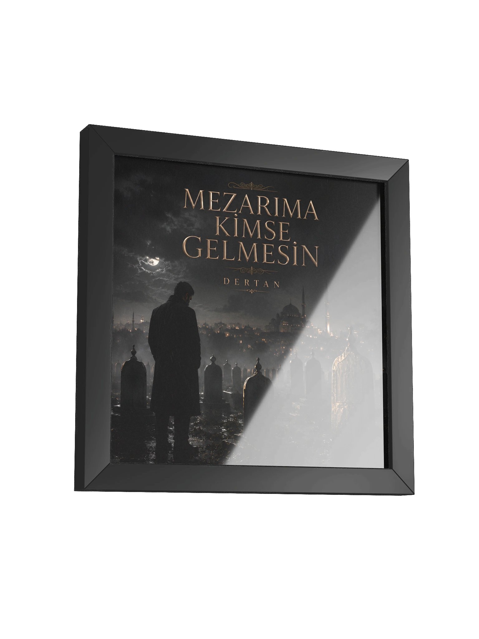 Mezarıma Kimse Gelmesin – Premium Dertan Duvar Tablosu product image (15)