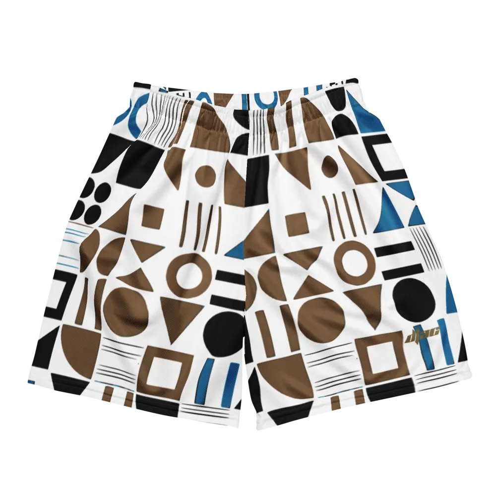 DTAC Modern geometric pattern sport short product image (2)