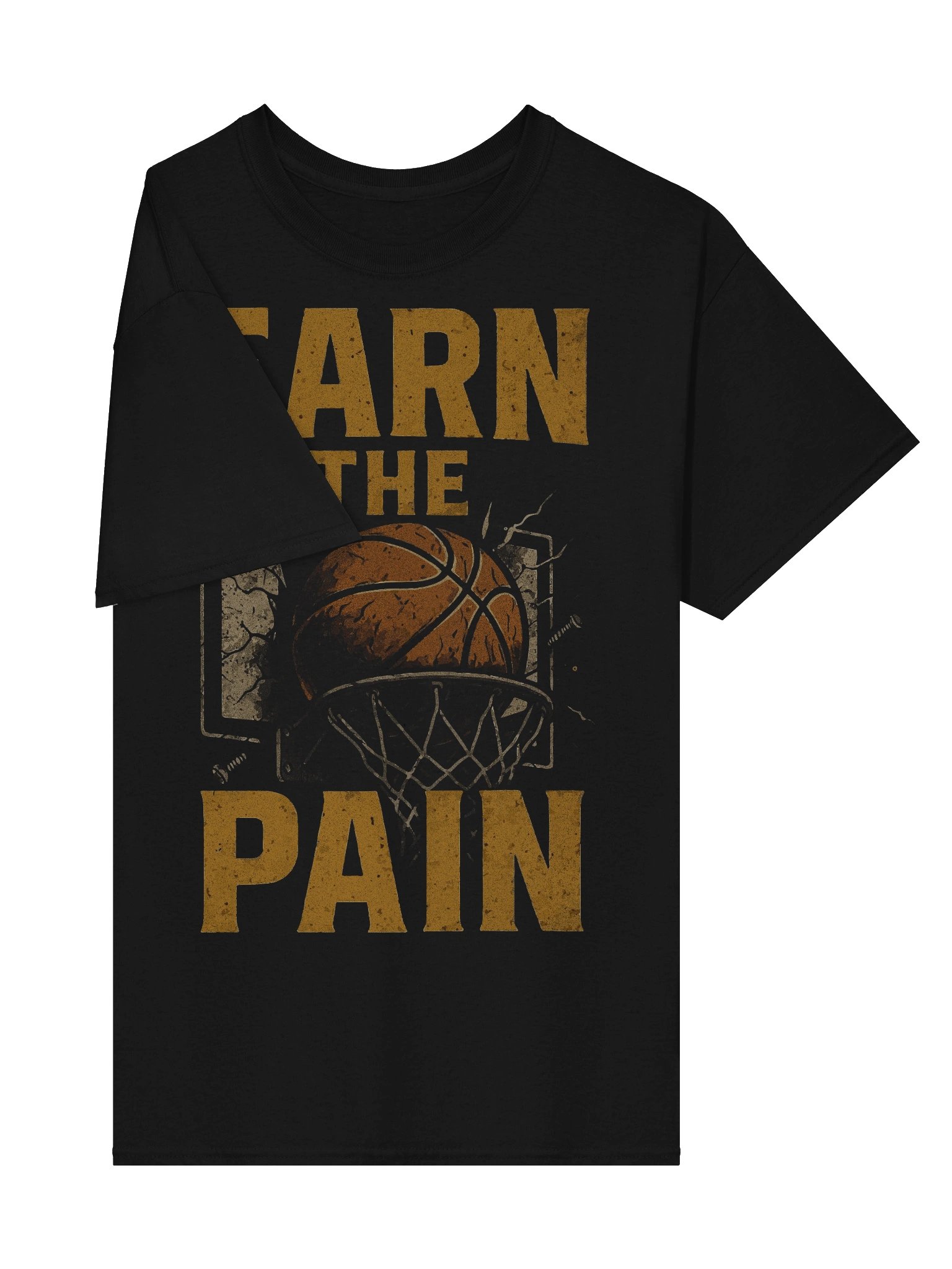 “Earn the Pain” Basketball Motivation Tee product image (4)