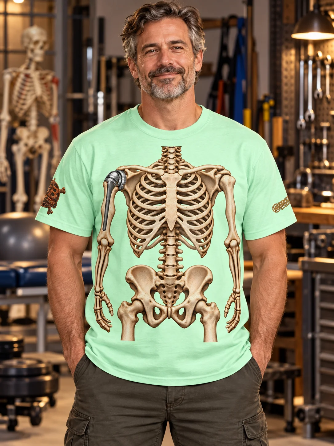 Shoulder Surgery Shirt — Aftermarket Parts Right Shoulder Tee | Rebuild Shop product image (1)